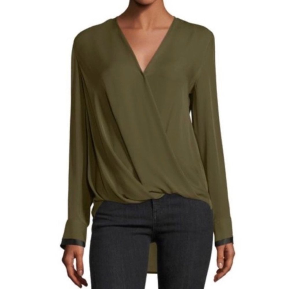 Rag & Bone Victor Silk Blouse